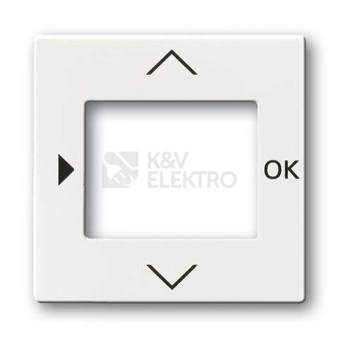Obrázek produktu  ABB kryt termostatu studio bílá 2CKA006430A0306 Future Linear, Solo,Solo Carat, Busch-axcent 6430-0-0306 (6435-84) 0