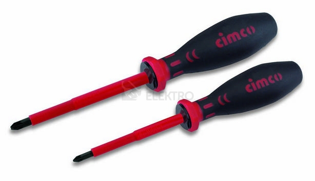 Obrázek produktu Sada šroubováků CIMCO 2dílná 1000V křížové PZ FL 1 + PZ FL 2 0
