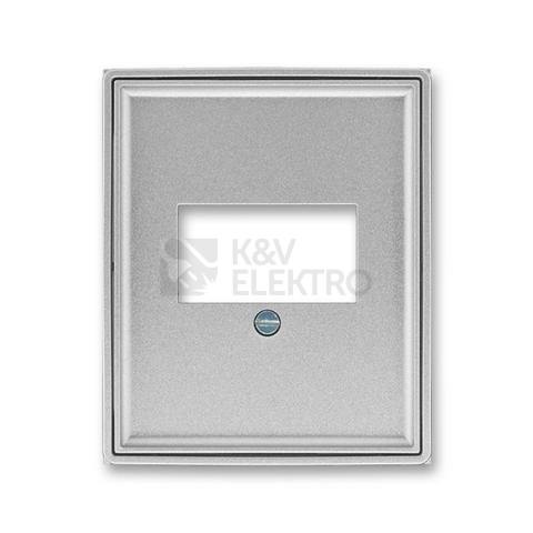 Obrázek produktu ABB Time, Time Arbo kryt zásuvky titanová 5014E-A00040 08 pro HDMI, USB, VGA nebo reprozásuvku 0