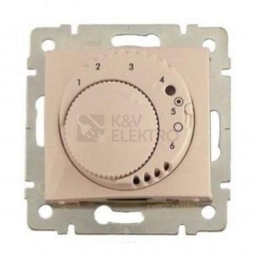 Legrand Valena termostat prostorové + podlahové čidlo béžová 774191
