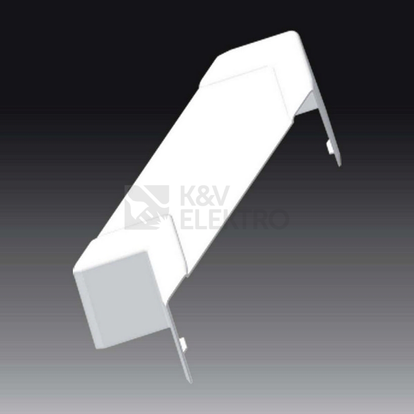 Obrázek produktu Kryt KOPOS PK 110x70 D roh ohybový 8453 HB bílá 0