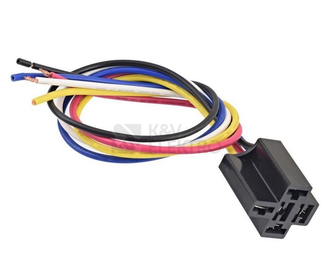 Obrázek produktu  Patice auto relé CAB21-RESN-05300 30A s kabelovými vývody 0