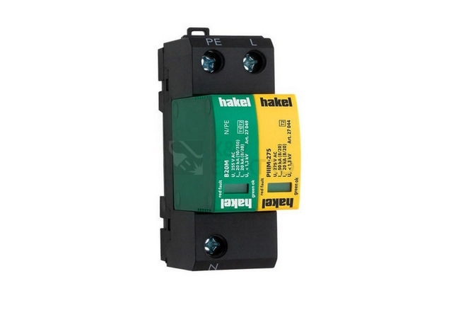 Obrázek produktu Svodič přepětí SPD typ 2 PIIIM-275/1+1 Vseries 0