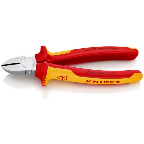 Štípací kleště Knipex 70 06 180 stranové 180mm VDE 1000V
