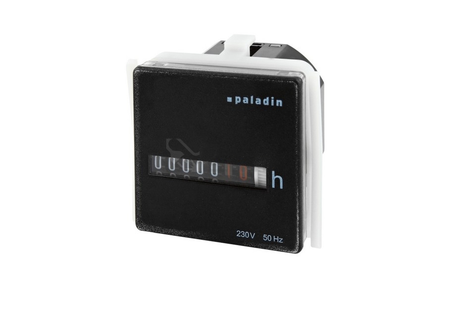 Obrázek produktu Počítadlo provozních hodin Paladin BW 40.18 230V bez rámečku 1008133 do panelu 48x48mm 0