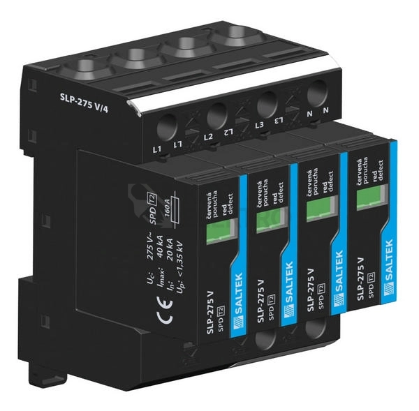 Obrázek produktu Svodič přepětí SLP-275 V/4 0
