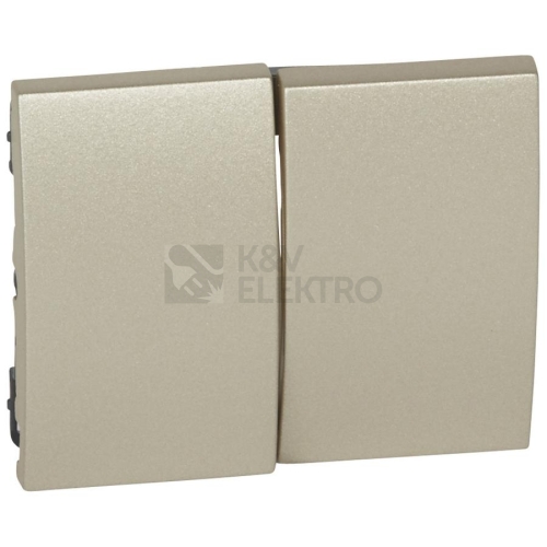 Legrand Galea Life titan kryt vypínače dvojitý 771412
