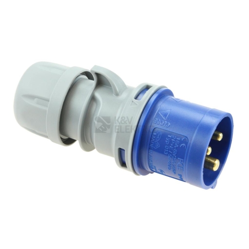 VIDLICE UHLOVA 16A/3P 230V IP44 013-6TT