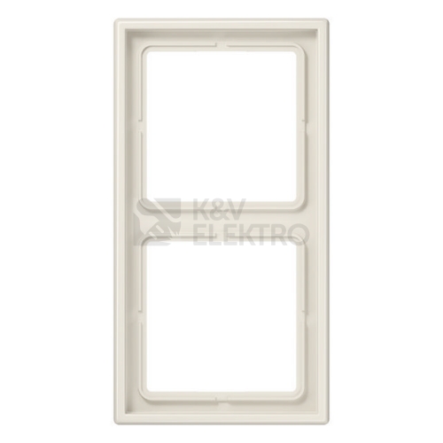 Dvojrámeček JUNG LS982W Ivory