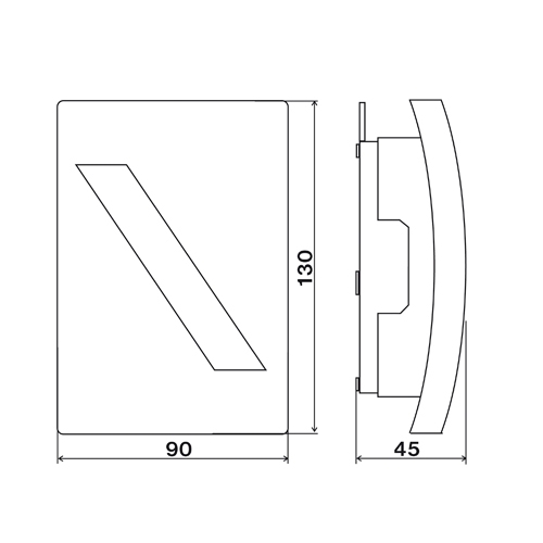 Drátový domovní zvonek ELEKTROBOCK ZV2-3 Gong