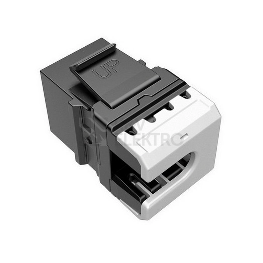 Obrázek produktu Keystone Solarix SXKJ-5E-UTP-BK-NA CAT5E UTP RJ45 černý nestíněný 1