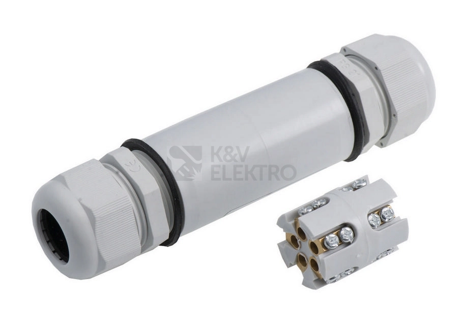 Obrázek produktu Spojka kabelová SP 6 IP67 se svorkovnicí 5x2,5-6mm2 0