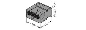 Obrázek produktu Svorka WAGO 243-204 Micro 4x0,8 1
