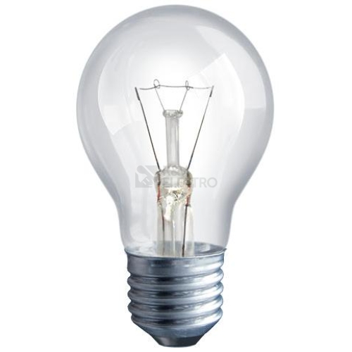 Žárovka průmyslová čirá TES-LAMP 60W A55 230V E27
