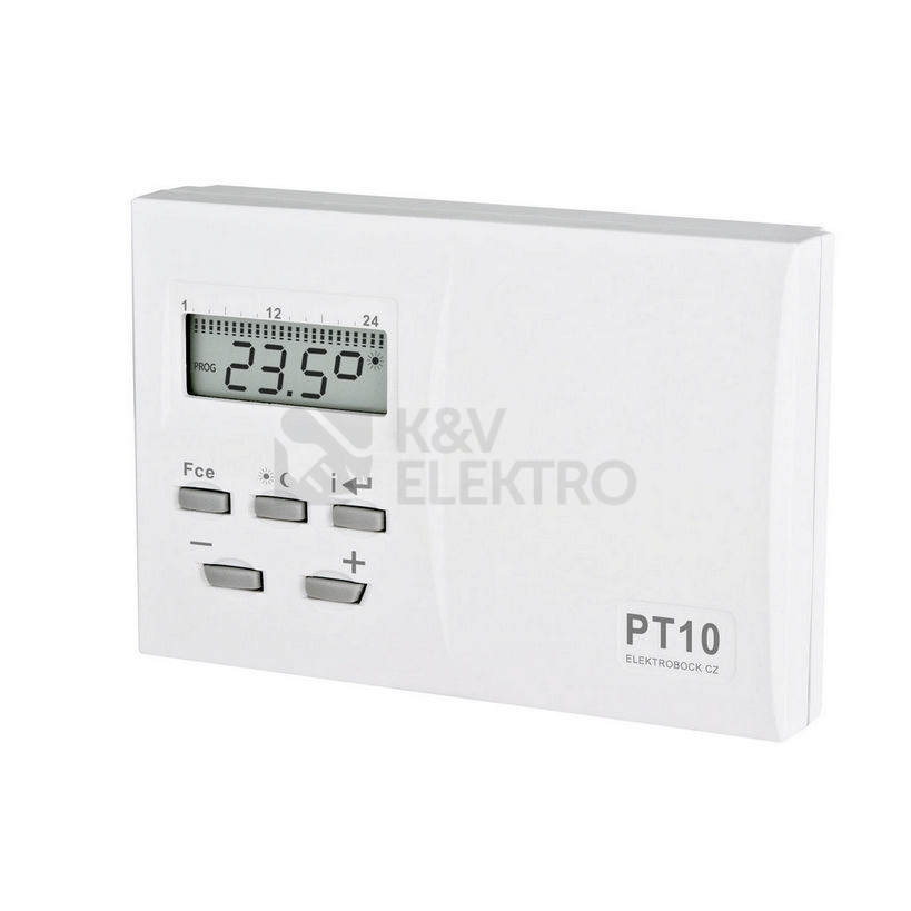 Obrázek produktu Digitální termostat ELEKTROBOCK PT10 0