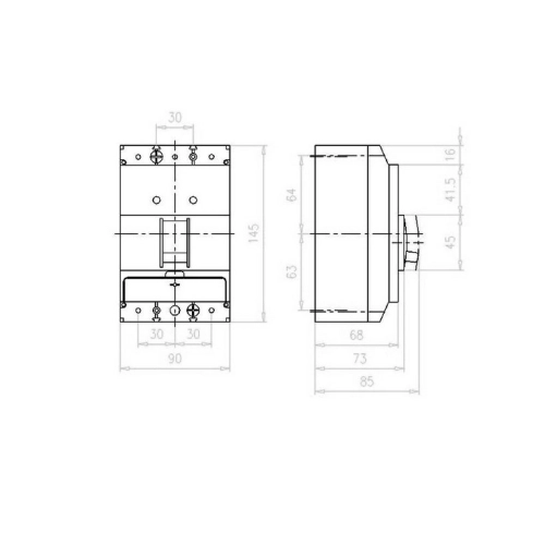 Výkonový vypínač EATON LN1-160-I 160A 111997 (obrázek 4)