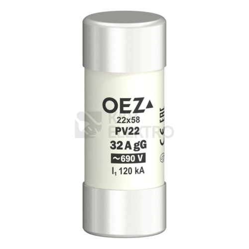 Pojistka válcová OEZ PV22 32A gG