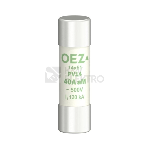 Pojistka válcová OEZ PV14 40A aM