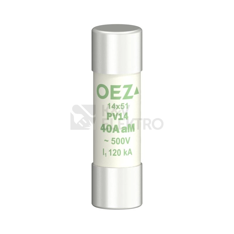 Obrázek produktu Pojistka válcová OEZ PV14 40A aM 0