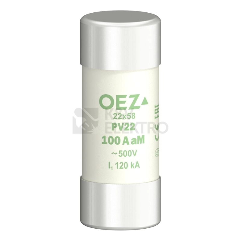 Obrázek produktu Pojistka válcová OEZ PV22 100A aM 0