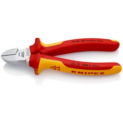 Štípací kleště Knipex 70 06 160 stranové 160mm VDE 1000V