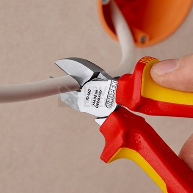 Obrázek produktu Štípací kleště Knipex 70 06 160 stranové 160mm VDE 1000V 3