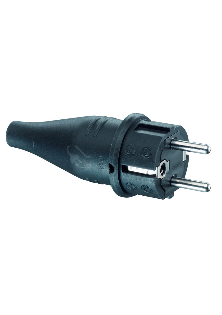 Obrázek produktu Vidlice gumová ABL hluboké provedení 230V/16A IP44 1419190 0