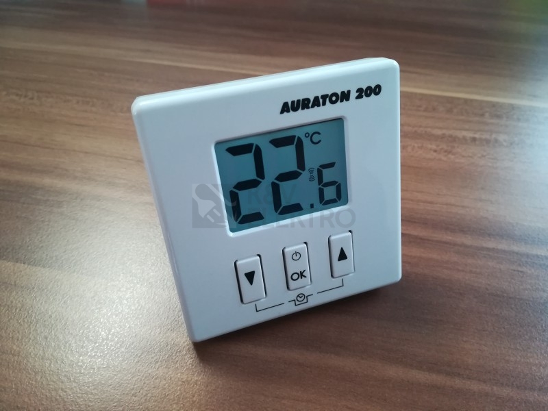 Obrázek produktu Termostat AURATON 200 RTH bezdrátový s nočním poklesem 3