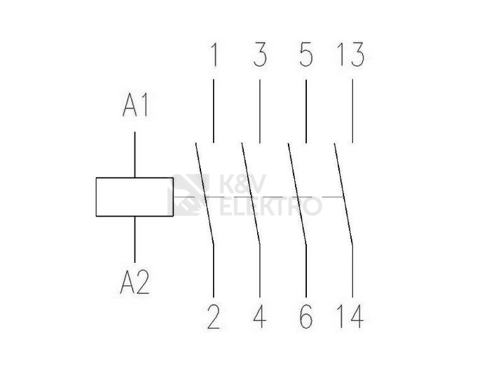 Obrázek produktu Stykač EATON DILM7-10 7A 1Z 230V 276550 2