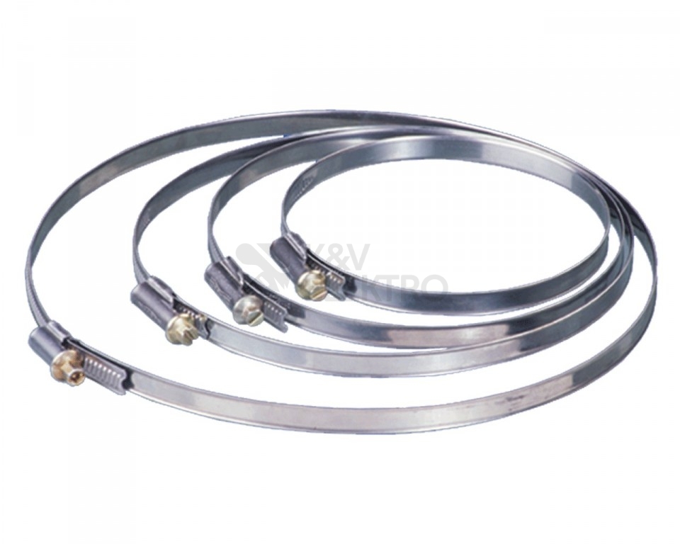 Obrázek produktu Rychloupevňovací stahovací pásek kovový průměr 11-13cm VENTS C 125Zn 1009921 0