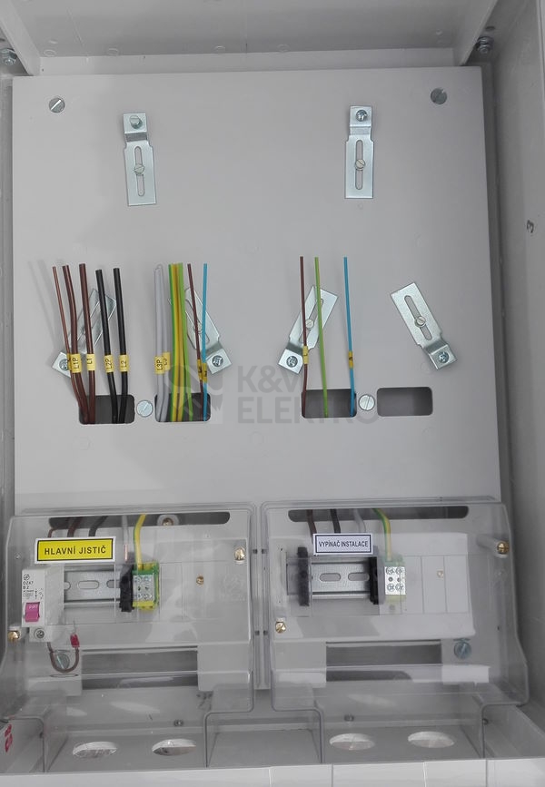 Obrázek produktu  Elektroměrový rozvaděč pro fotovoltaiku DCK ER513/NVP7P/FV šedý pro PRE 1