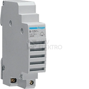 Obrázek produktu Zvonek modulový hager SU212 8-12V(AC) 0,33A 0