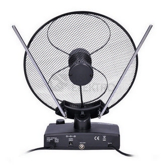 Obrázek produktu Pokojová anténa, průměr 23cm, max. zesíleni: 36dB 2