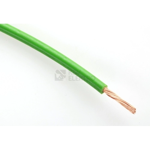 Vodič H05V-K 1 zelená (CYA 1) (100m)