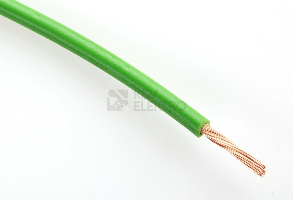 Obrázek produktu Vodič H05V-K 1 zelená (CYA 1) (100m) 0