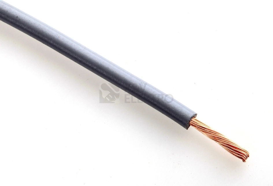Obrázek produktu Vodič H07V-K 2,5 šedá (CYA 2,5) (100m) 0