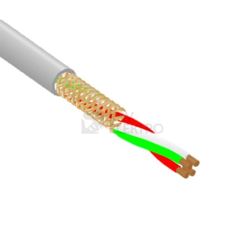  Reproduktorový kabel MK 4x0,75 stíněný
