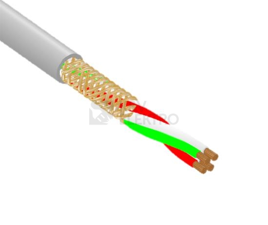 Obrázek produktu Reproduktorový kabel stíněný MK 4x0,75 metráž 0