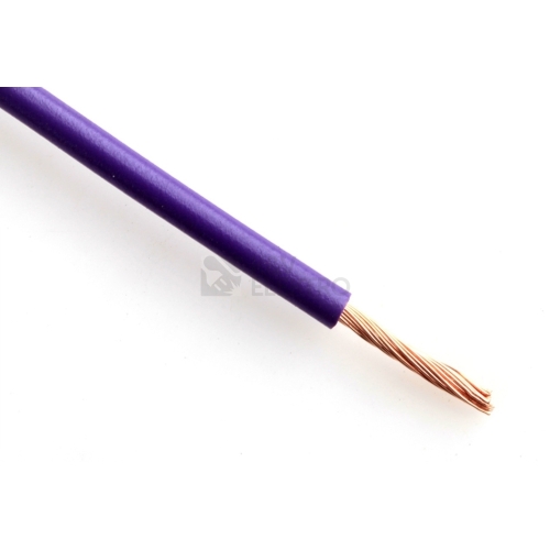 Vodič H05V-K 1 fialová (CYA 1) metráž