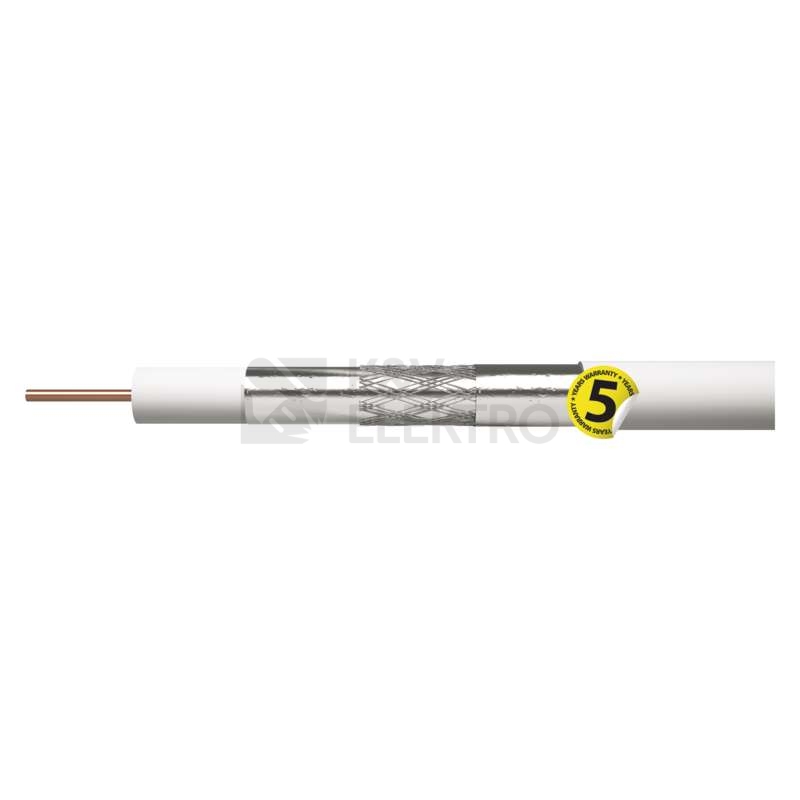 Obrázek produktu  Koaxiální kabel CB500 EMOS S5252 bílý (cívka 100m) 3