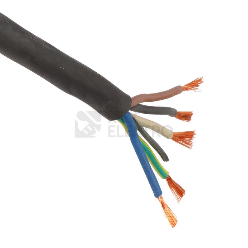 Obrázek produktu Kabel H05RR-F 5Gx2,5 (CGSG 5Cx2,5) 0