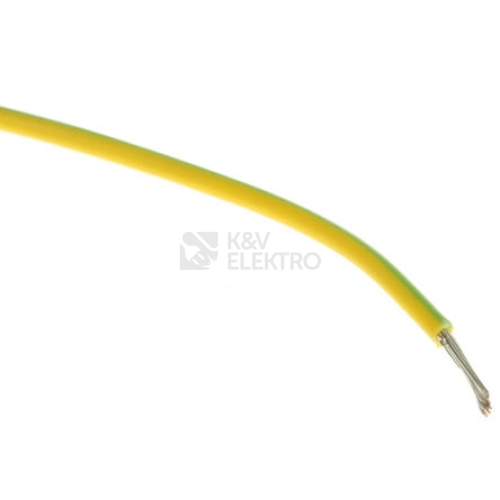 Vodič silikonový žlutozelený SIF 1,5 (100m)