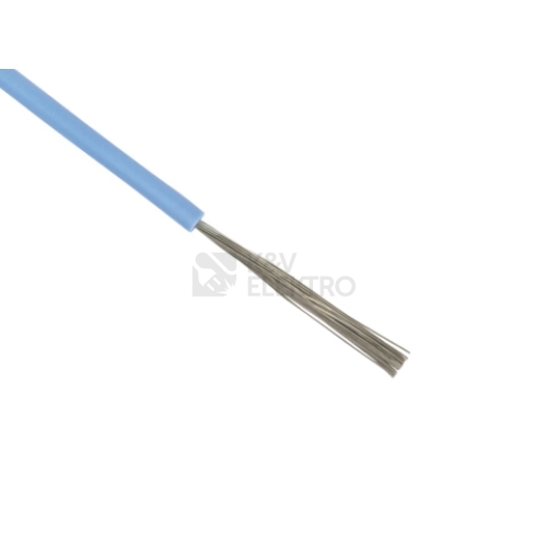 Vodič silikonový světle modrý SIF 2,5 (100m)