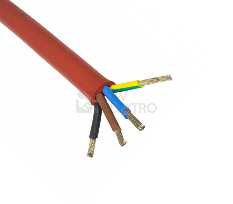 Obrázek produktu  Silikonový kabel SIHF 4Bx0,75 0