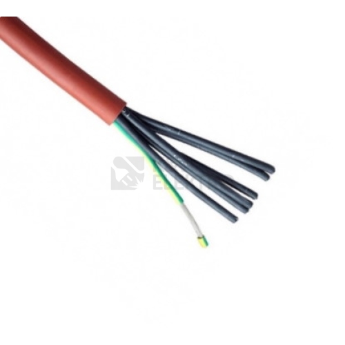  Silikonový kabel SIHF 7Cx1,5