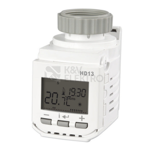  Digitální termostatická hlavice Elektrobock HD13