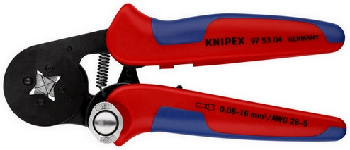 Lisovací/krimpovací kleště Knipex 97 53 04 na dutinky 0,08-16mm2