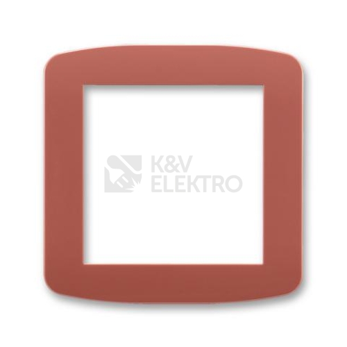 ABB Tango kryt přístroje osvětlení s LED nebo adaptéru Profil 45 vřesová červená 5016A-A00070 R2