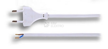 Obrázek produktu Flexo šňůra Solight PF11 2x0,75mm2 bílá plochá 5m 0