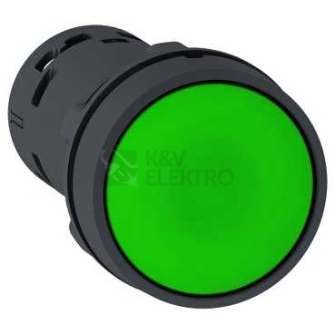 Obrázek produktu TLACITKO KULATE ZELENE Ø22 XB7NA31 0